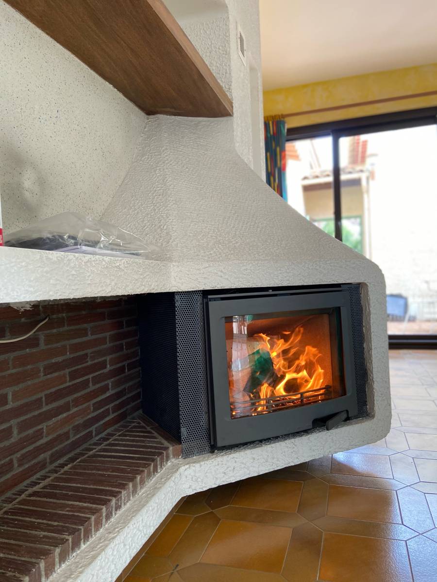 Insert Contura i5 dans une cheminée existante